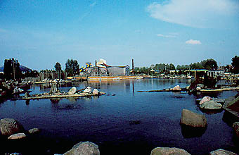 Delphin-Lagune: weiter Blick �ber die Anlage